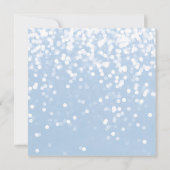 Uitnodiging - Blauw mousserend Vrijgezellenfeest (Achterkant)