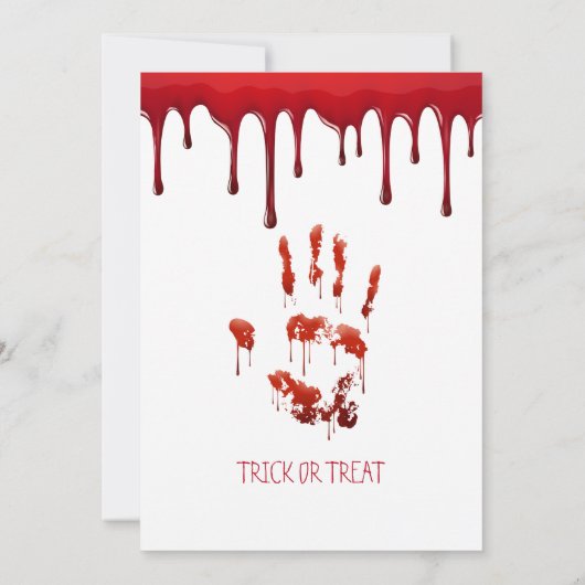 Uitnodiging bloedpartij (Achterkant)