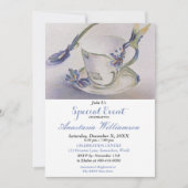 UITNODIGING BLOEMEN- EN VOGELPARTY EVENEMENT (Voorkant)