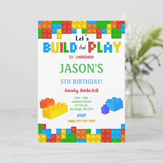 uitnodiging blokkeren (Staand voorkant)