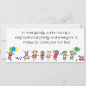 UITNODIGING BLOKPARTY (Voorkant)