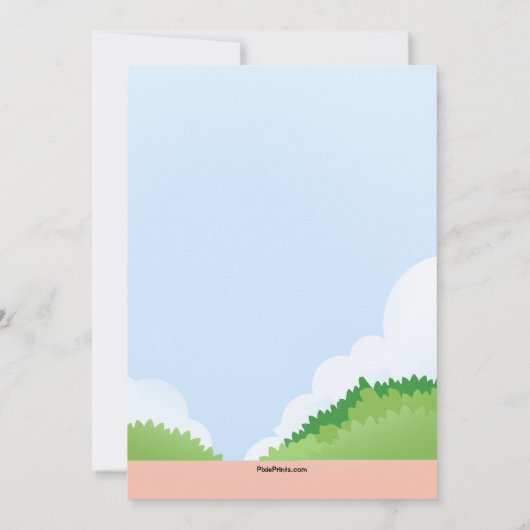 Uitnodiging Bocce Ball (Achterkant)