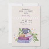 Uitnodiging Boekclub (Voorkant)