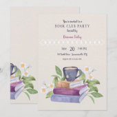 Uitnodiging Boekclub (Voorkant / Achterkant)