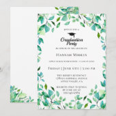 Uitnodiging Botanische GraduPartij (Voorkant / Achterkant)