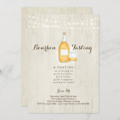 Uitnodiging Bourbon Tasting Party (Voorkant / Achterkant)