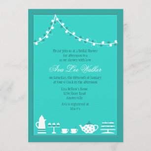 Uitnodiging Bridal Tea Party