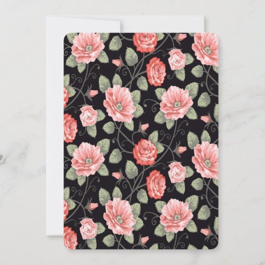 Uitnodiging Bridal Tea Party (Achterkant)