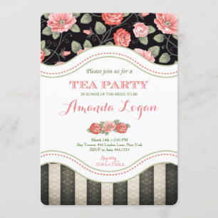 Uitnodiging Bridal Tea Party