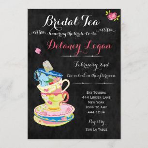Uitnodiging Bridal Tea Party