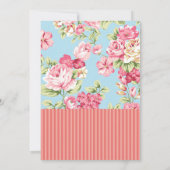 Uitnodiging Bridal Tea Party (Achterkant)