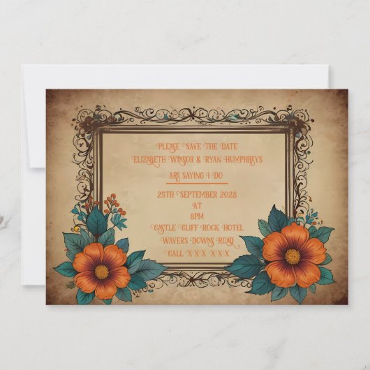 Uitnodiging Briefkaart (Voorkant)