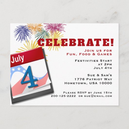 Uitnodiging Briefkaart (Voorkant)