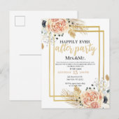 Uitnodiging Briefkaart (Voorkant / Achterkant)