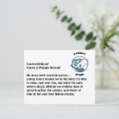 Uitnodiging Briefkaart (Staand voorkant)