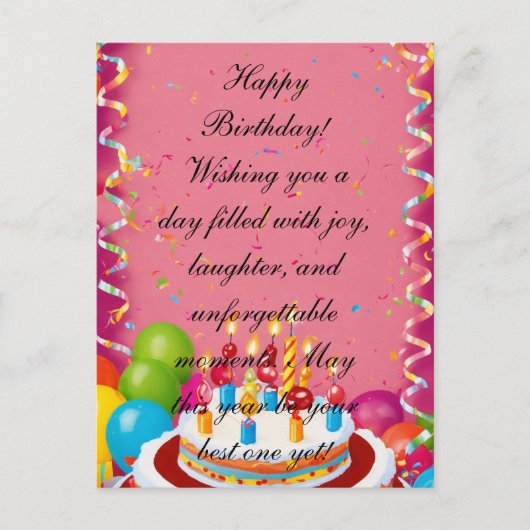 Uitnodiging Briefkaart (Voorkant)