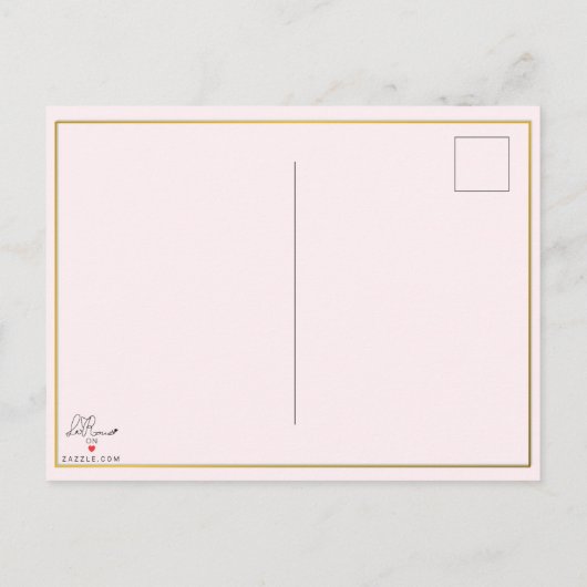 Uitnodiging Briefkaart (Achterkant)