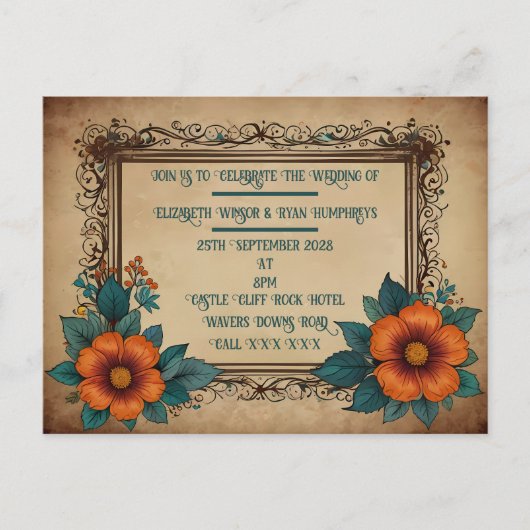 Uitnodiging Briefkaart (Voorkant)