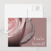 Uitnodiging Briefkaart (Voorkant / Achterkant)