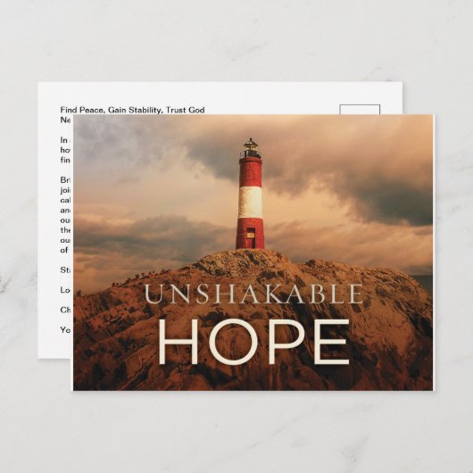 Uitnodiging briefkaart (Voorkant / Achterkant)