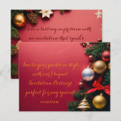 Uitnodiging Briefkaart (Voorkant / Achterkant)