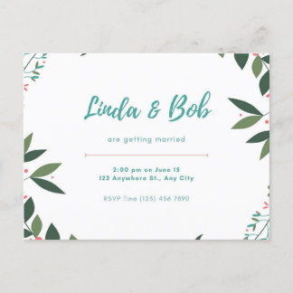 Uitnodiging Briefkaart