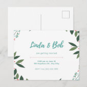 Uitnodiging Briefkaart (Voorkant / Achterkant)