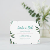 Uitnodiging Briefkaart (Staand voorkant)