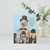  uitnodiging briefkaart (Staand voorkant)