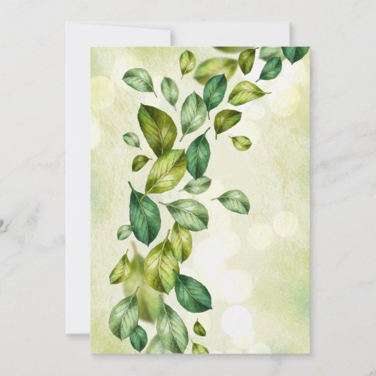Uitnodiging Briefkaart 5 x 7 inch (Voorkant)