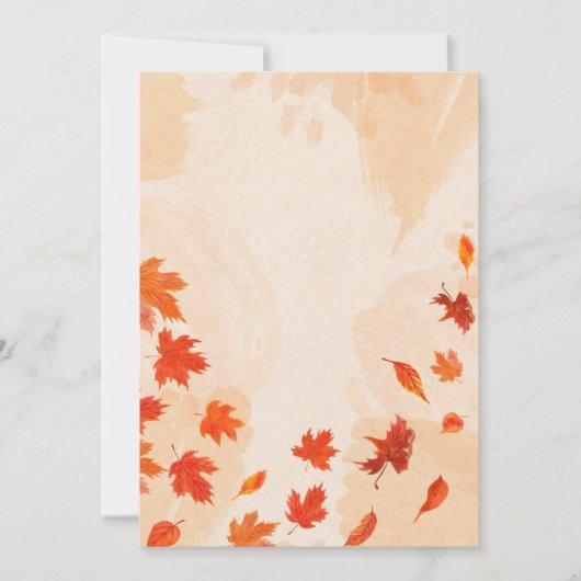Uitnodiging Briefkaart 5 x 7 inch (Voorkant)