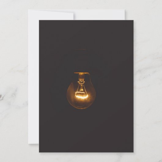 Uitnodiging Briefkaart 5 x 7 inch (Voorkant)