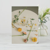 Uitnodiging Briefkaart 5 x 7 inch (Staand voorkant)