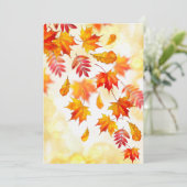 Uitnodiging Briefkaart 5 x 7 inch (Staand voorkant)