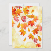 Uitnodiging Briefkaart 5 x 7 inch (Achterkant)