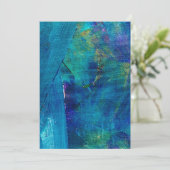 Uitnodiging Briefkaart 5 x 7 inch (Staand voorkant)