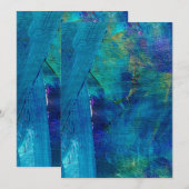 Uitnodiging Briefkaart 5 x 7 inch (Voorkant / Achterkant)