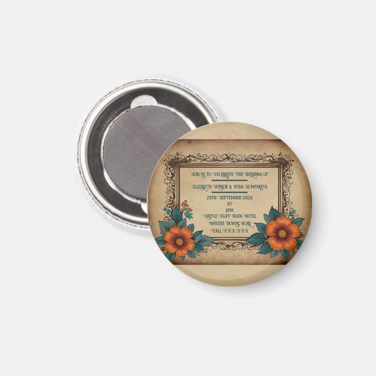 Uitnodiging Briefkaart Magneet (Voorkant / Achterkant)