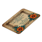 Uitnodiging Briefkaart Magneet (Linkerzijde)