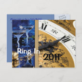 Uitnodiging Briefkaart nieuwjaarsdag (Voorkant / Achterkant)