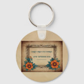 Uitnodiging Briefkaart Sleutelhanger (Voorkant)