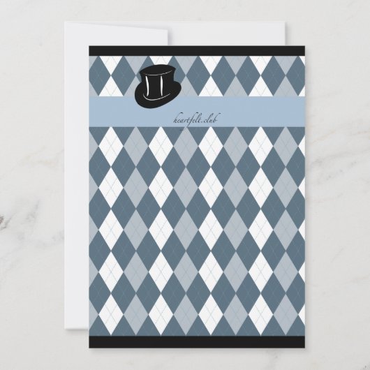 Uitnodiging Bruidsjonkersfeest (Achterkant)