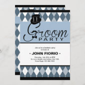 Uitnodiging Bruidsjonkersfeest (Voorkant / Achterkant)