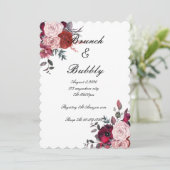 UITNODIGING BRUIDSSCHMAUS (Staand voorkant)