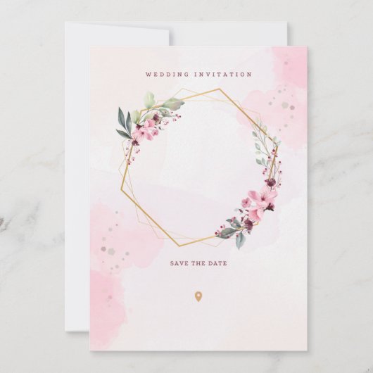 uitnodiging bruiloft (Voorkant)