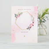 uitnodiging bruiloft (Staand voorkant)