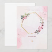 uitnodiging bruiloft (Voorkant / Achterkant)