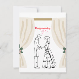 Uitnodiging bruiloft 