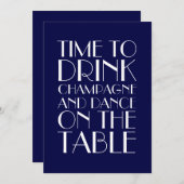 Uitnodiging bruiloft 1920 (Voorkant / Achterkant)