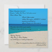 Uitnodiging bruiloft bestemming (Achterkant)